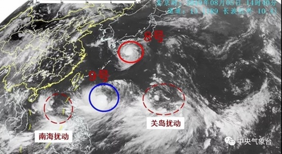 9號臺風利奇馬路徑分析 登陸地點預測