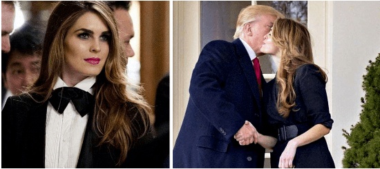 特朗普確診被誰感染 特朗普的美女助手霍普·?？怂? width=