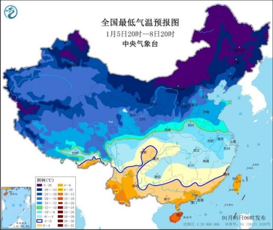 新一輪寒潮來(lái)襲中東部降溫將超10℃