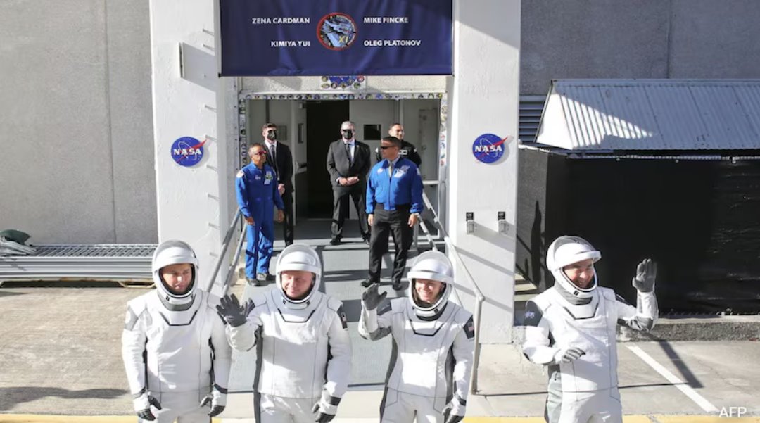 SpaceXCrew-10宇航員開始返回地球